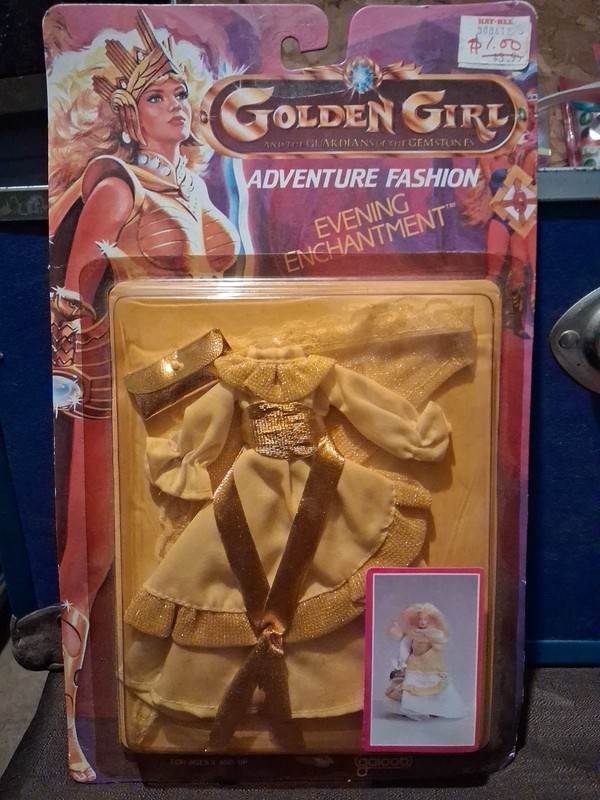 Galoob Golden Girl Guardian Fashion Adventure Evening Enchantment Outfit Vtg 80s