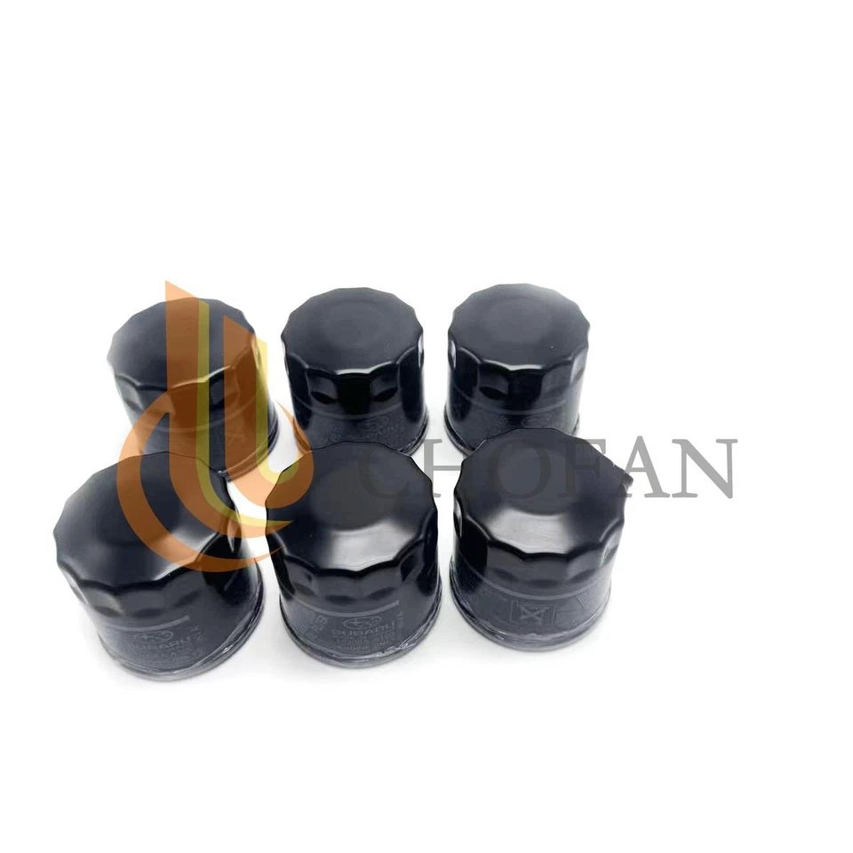 Genuine 6 PACK For Subaru Impreza Legacy Forester Engine Oil Filter 15208AA100 Foto 3 de 4