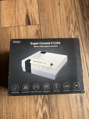 KinHank Super Console X Cube Retro Console 256GB 720p HDMI Wi-Fi |Needs Recover