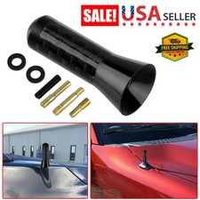 1.4 Stubby Black Carbon Fiber Radio Car Screw Amfm Aerial Antenna Replacement