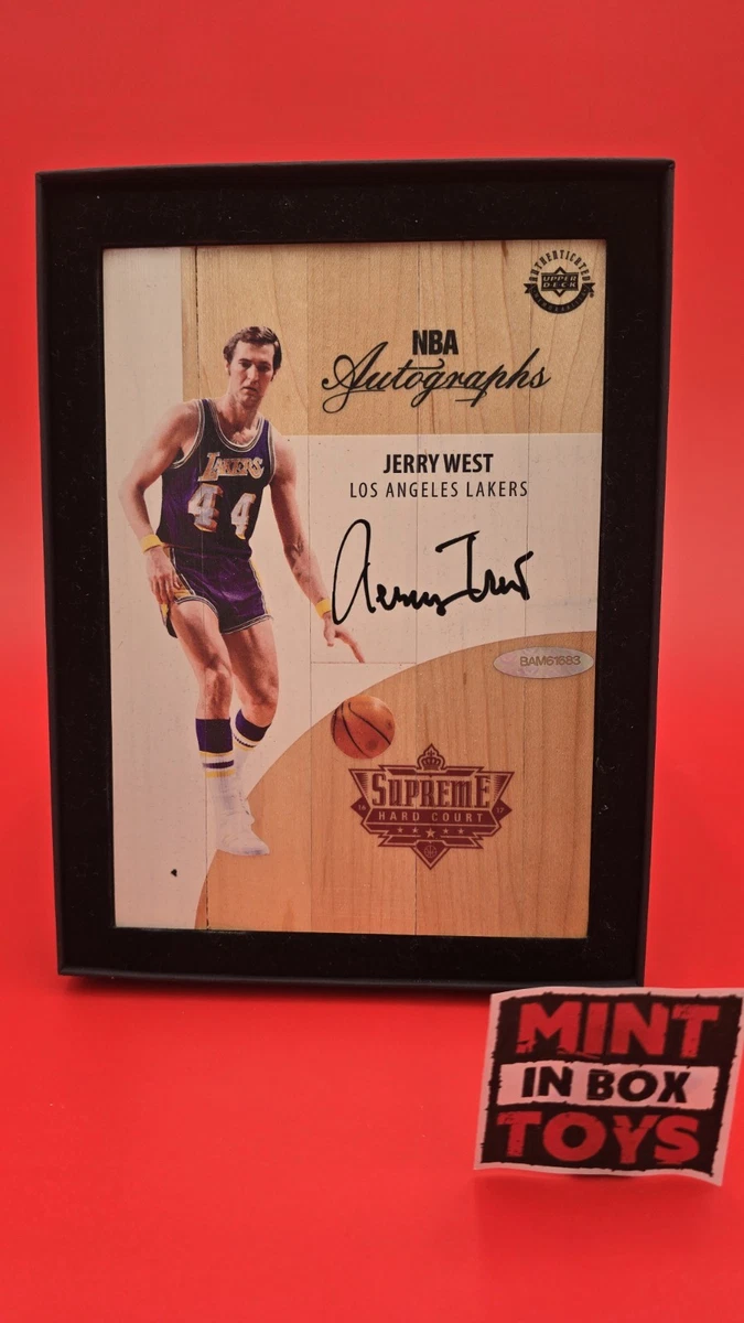 Upper Deck Jerry West Basketball Autographed Sports Trading Cards