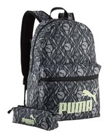 Puma Phase Backpack Rucksack Rucksack Puma Black - Apple Spritz - Football Aop