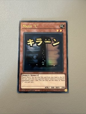 Yu-Gi-Oh! TCG Maxx ''C'' ULTRA RARE 1. Auflage RA05-DE089