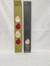 MCM Danish Slim Taper Candles Red & White Open Boxes  23 Total Candles 