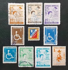 DOMINICAN REPUBLIC 1971-1974 Used Tax Stamps F to XF 270-1