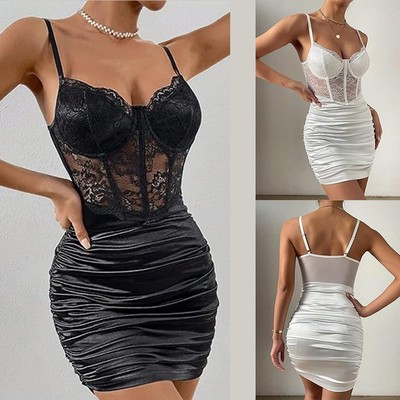 Bequeme Passform Dessous Sets A-LINIE Silhouette Ganzjahreskleidung Zuhause Nachtwäsche