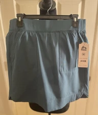 RBX Live Life Active Skort Women’s Medium Teal Stretch Pockets Activewear NWT