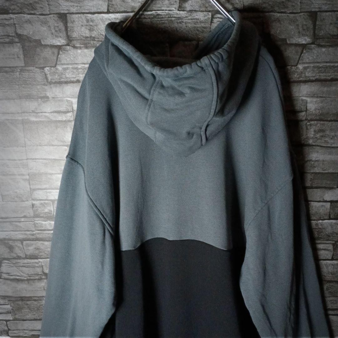 FILA Adidas Uomo Vhtf Felpa con Cappuccio Extra Large Adicolor Bicolore Tre File Ricamate Tre