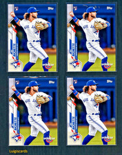 2020 Topps Opening Day #173 Bo Bichette Rookie RC Blue Jays Rookie LOT (4)