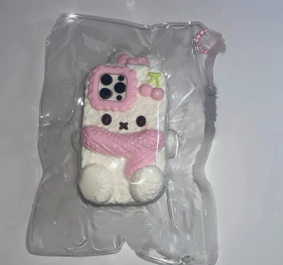 Coelho Taba Squishy Miffy feito à mão brinquedo macio inquietação apertar brinquedo lodo bonito para criança - Imagem 2 de 2