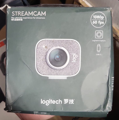 Logitech Streamcam Webcam Graphite Open box