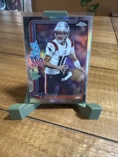 2025 Topps Chrome Football - Drake Maye Future Stars Refractor  #FS-7 Patriots