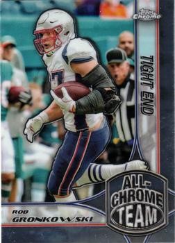 2024 Topps Chrome Rob Gronkowski All-Chrome Team #ACT-6 New England Patriots