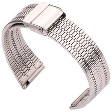 20MM Casio Watch Silver Stainless Steel Strap Metal Bracelet Wristwatch Band NEW