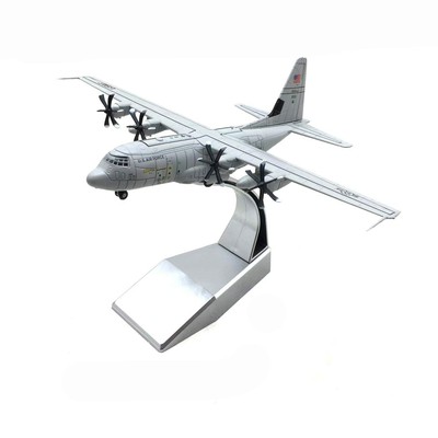 New 1/200 USAF Lockheed C-130J Hercules Transport Plane Metal + Plastic Model