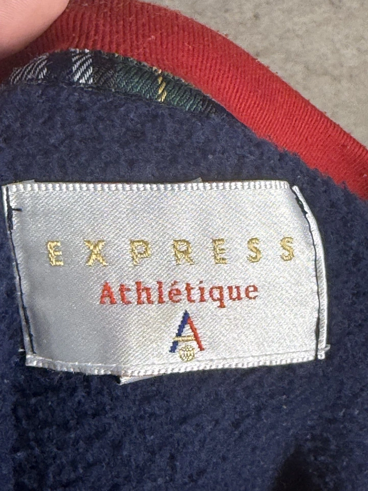 Sudadera Express Athletique EXP Bordada Gran Tamaño De Colección Años 90 Talla Mediana Foto 4 de 4