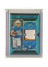 2024 Certified Ladd McConkey New Generation Jersey Blue Mirror 45/50 RC
