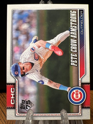 #ad #ad 2026 Topps MLB Series 1 Pete Crow Armstrong #196 Chicago Cubs $1.61