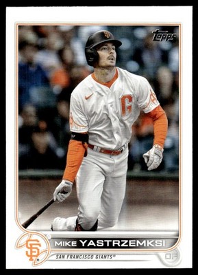 2022 Topps Mike Yastrzemksi San Francisco Giants #103 OC MC