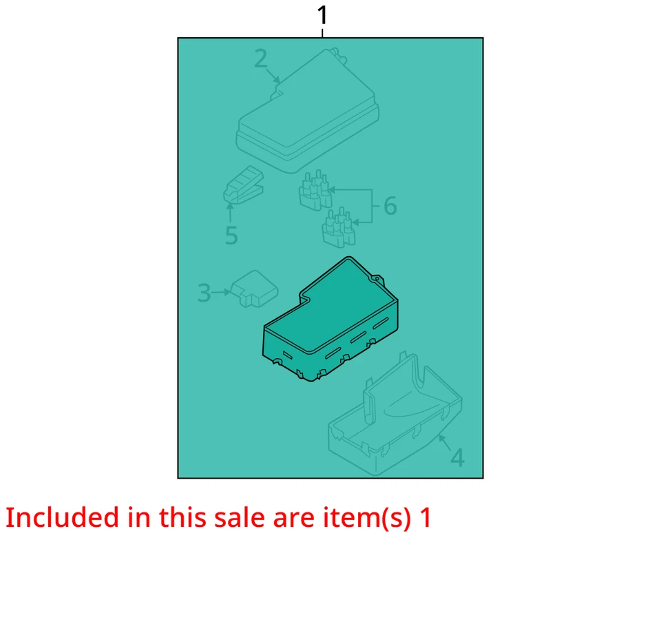 Fuse Box Engine Fits 04-09 MAZDA 3 3162653 Foto 2 de 3