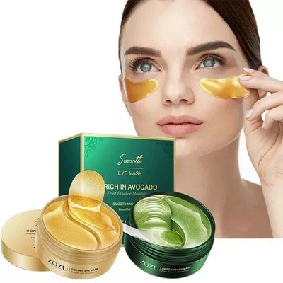 60 PCS Avocado Eye Mask  Anti Aging ,Wrinkles Dark Circles Eye Bags Moistrize