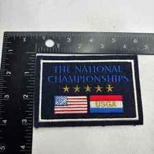 USA FLAG / USGA THE NATIONAL CHAMPIONSHIPS US GOLF ASSOCIATION Patch 59D8