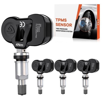 Multi-Protocol TPMS Sensors Fit for Ford 315MHz / 433MHz Pre-Programmed Tire ...