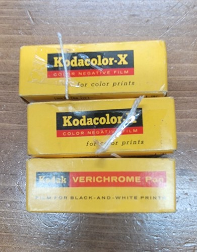 Abgelaufen Vintage Kodacolor CX 620 Farbfilm 2 Rollen & VP 620 Schwarzweiß 60er Jahre - Bild 5 von 7
