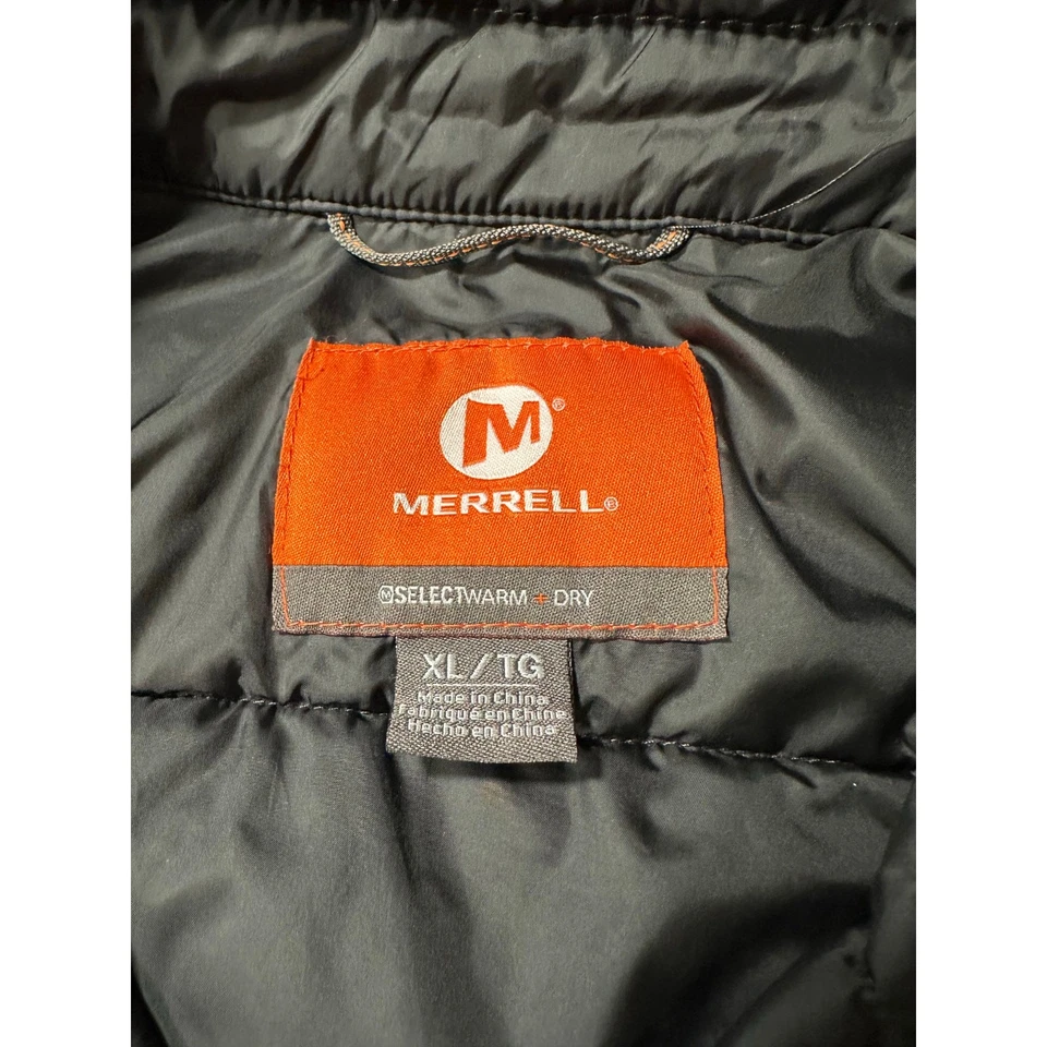 Merrell Quilted Primaloft Puffer Vest Size XL Select Warm Running Casual - Image 3 of 4
