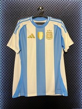 ARGENTINA TEAM Jersey 2024 2025 Size LARGE Home Football Soccer Shirt Adidas