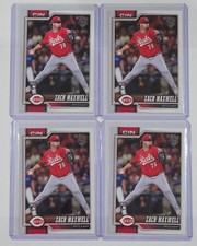 (4) 2026 Topps Series 1 ZACH MAXWELL RC ROOKIE Card #143 Lot