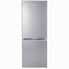 HYE 60/40 Fridge Freezer 50cm Freestanding 151 Litre - Silver RF01FF151S24
