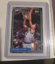 1993 Topps Basketball - '92 Draft Pick - #334 Christian Laettner Rookie Card