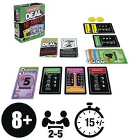 Monopoly Deal No Mercy Kartenspiel - Familienspiel Ab 8 Jahren 2-5