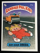 1985 Topps Garbage Pail Kids Series 1 Trading Cards 19