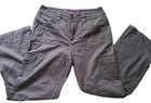 Gloria Vanderbilt. Chocolate Brown Cargo Pants. Size 10 Missy's — photo 1