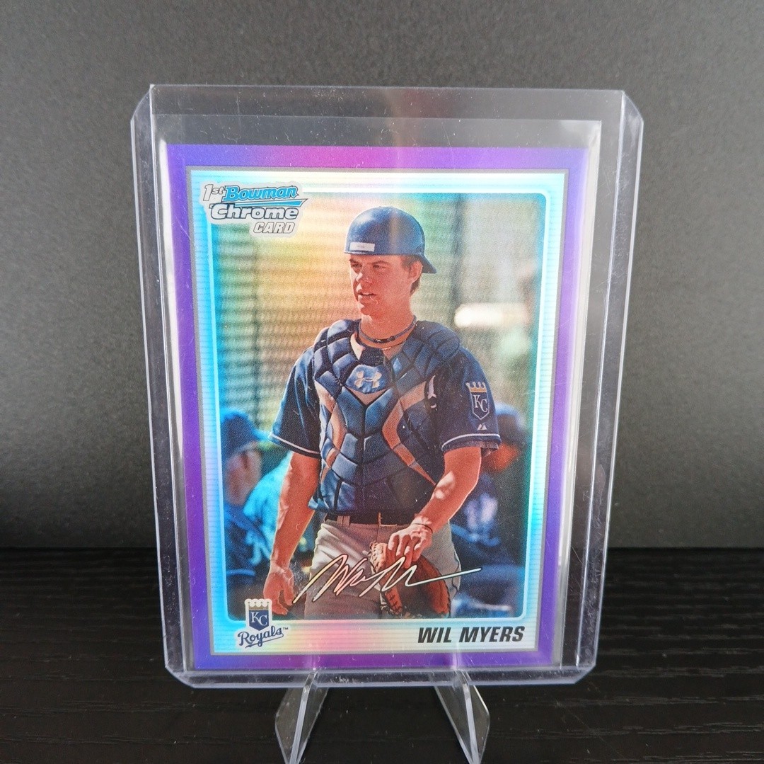 2010 Bowman Chrome - Prospects Wil Myers #BCP117 Purple Refractor /899 (RC)