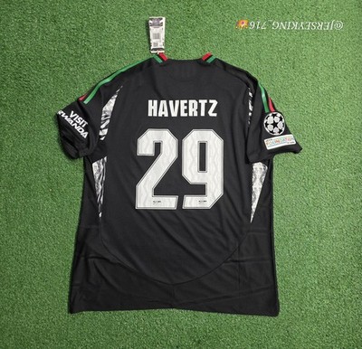 Adidas Arsenal FC Kai Havertz#29 2024/2025 Authentic Away Jersey