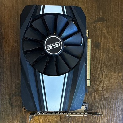 ASUS NVIDIA GeForce GTX PCIe x16 Graphics Card HDMI DP DVI 6-Pin Single Fan