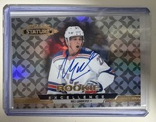 2021–22 Stature Hockey NILS LUNDKVIST Rookie Excellence Auto New York Rangers