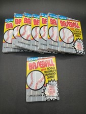 (8) sealed 1989 Fleer Baseball Wax Pack Potential Griffey Johnson Sheffield RCs