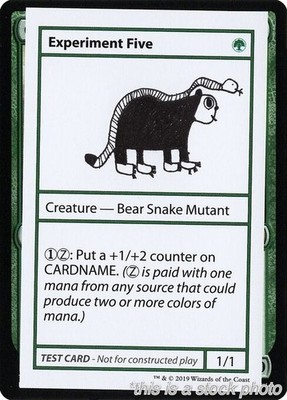 Experiment Five (No PW Symbol) [CMB1 - MagicLP