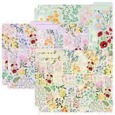 bloom daily planners File Folder Set, 6 Pack, Garden Party