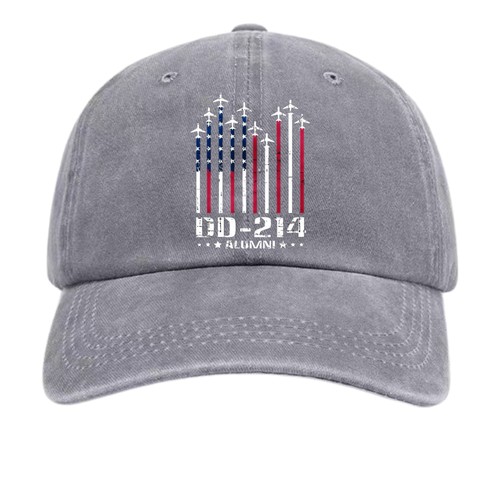 Baseballmütze DD-214 Alumni Luftwaffe Flagge Militär Veteran Hommage Vater - Bild 16 von 17