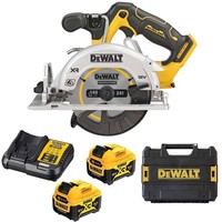 Dewalt Akku-Handkreissaege 12V + 2X Akku 5Ah Lader Tstak Koffer DCS512P2-QW