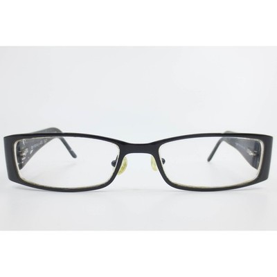 Vogue VO 3660-B 352 Black Patterned Rhinestone Rectangle Eyeglass Frames
