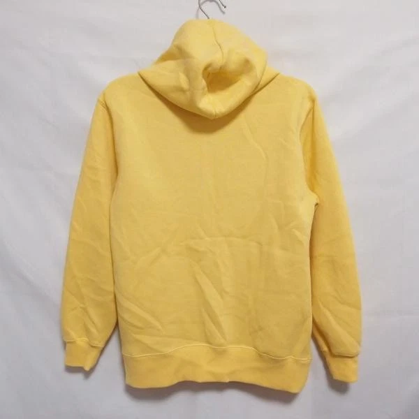 [Usado] New Balance Sudadera Forrada de Vellón Sudadera con Capucha Cremallera Completa Informal Deportes Amarillo Foto 3 de 4