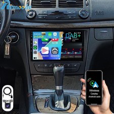 DAB+ 2+32GB 9" Android 15 Autoradio F&uuml;r Mercedes Benz CLS E-Klasse W211 W219 GPS