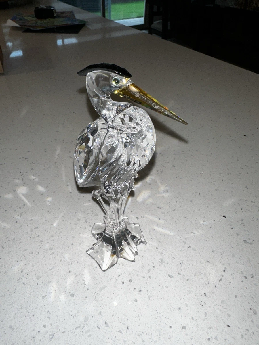施华洛世奇水晶摆件苍鹭| eBay
