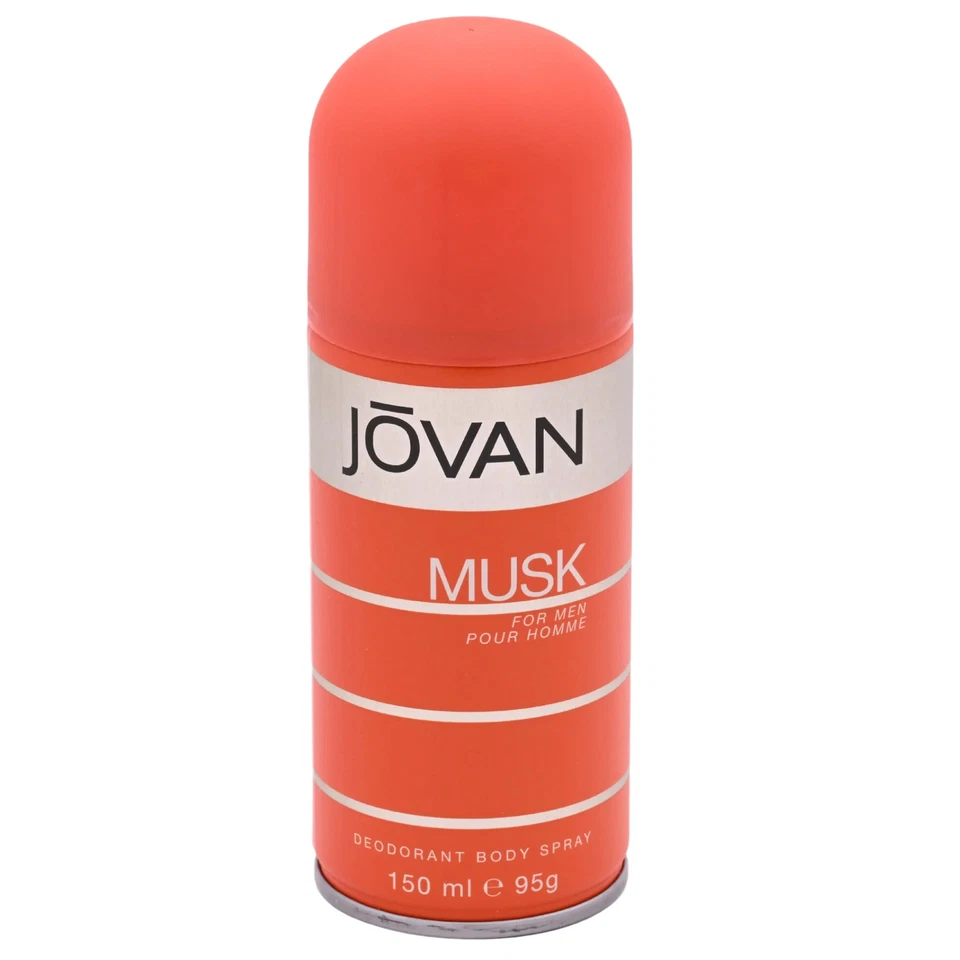 Jovan Musk by Coty deodorant body spray for men 5 oz New
